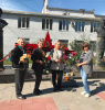 Участие в митинге, посвященном освобождению Брянской области